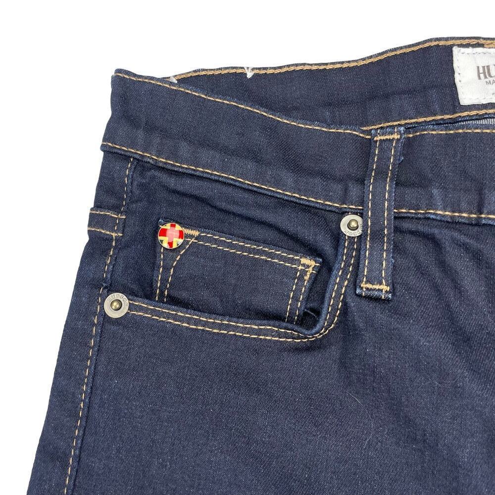 HUDSON Jeans High Waisted Tilda Straight Leg Jean Sz 24 Navy - Picture 6 of 8